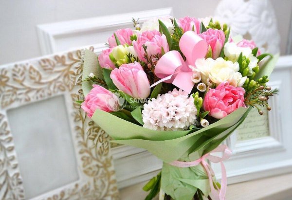 весенние букеты
