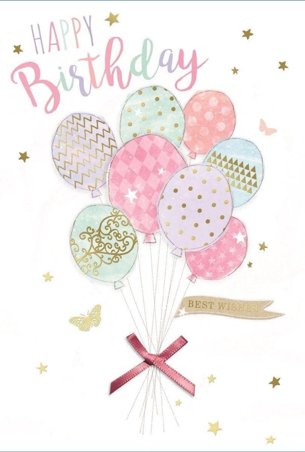 открытка ко дню рождению