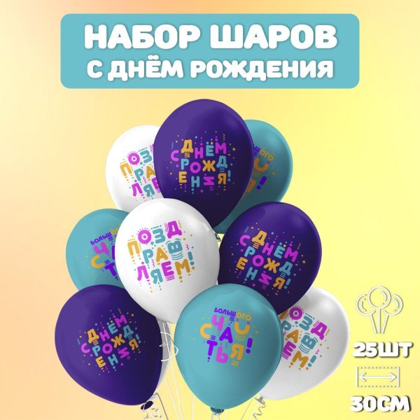 воздушные шары на день рождения