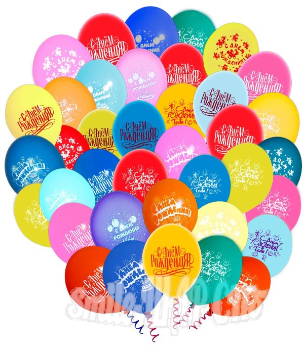 шарики ко дню рождения