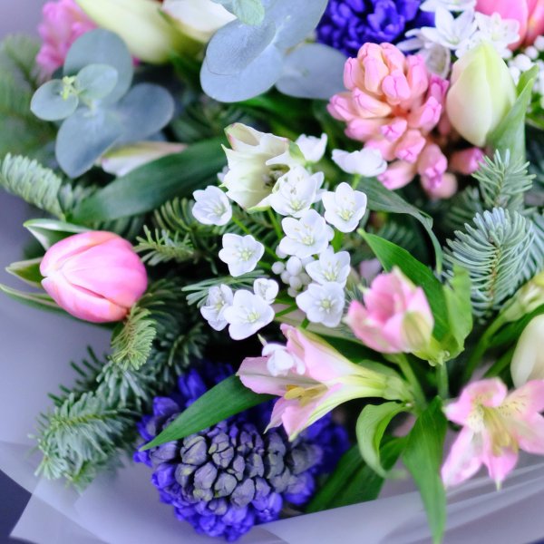 весенние букеты