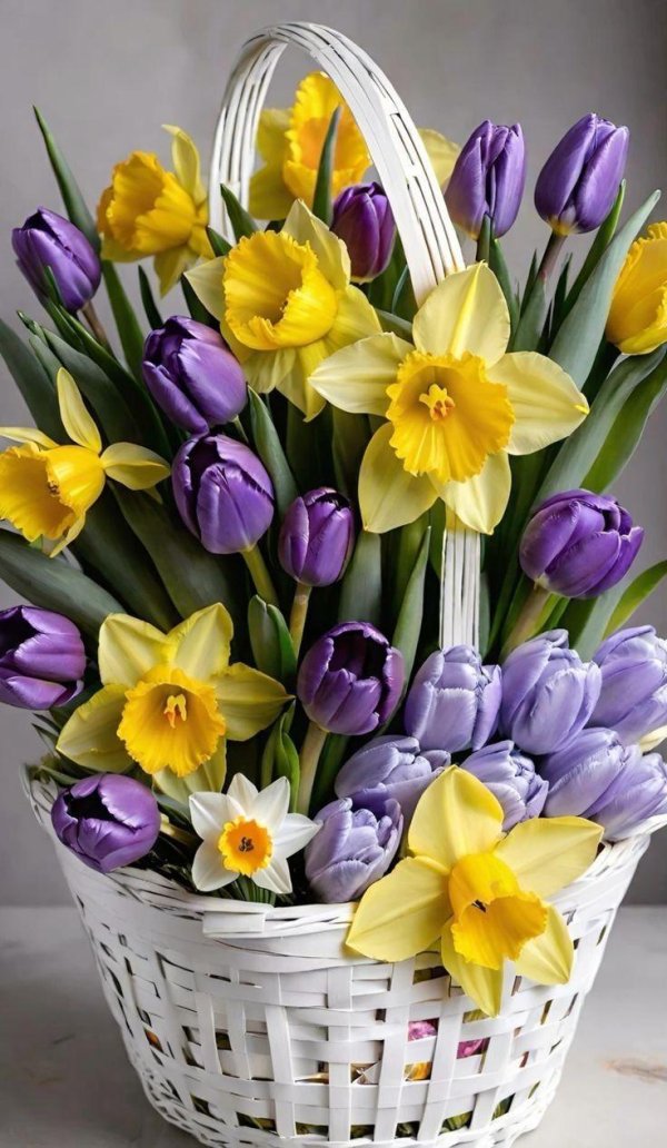 весенние букеты