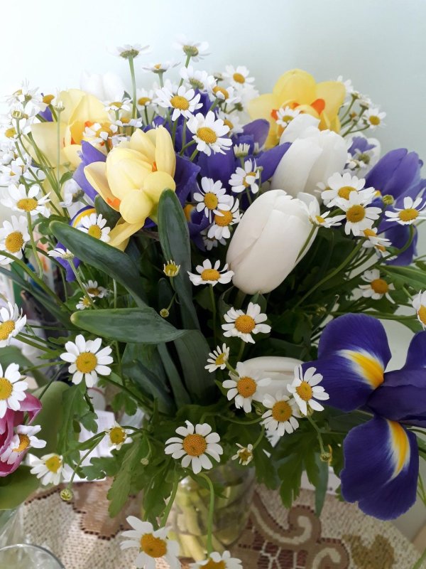 летние букеты