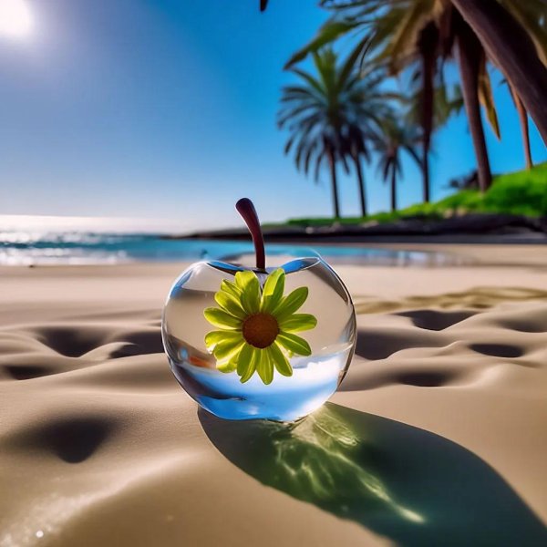 стеклянные яблоки