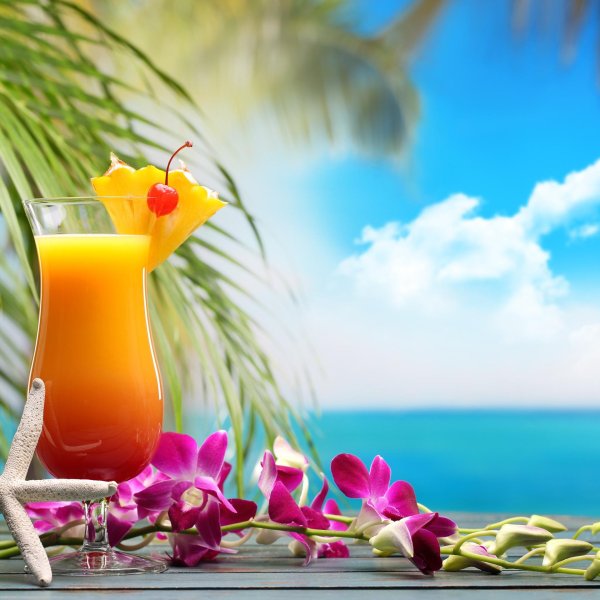 лето коктейли