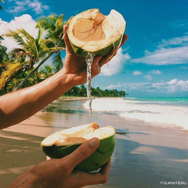 с кокосом