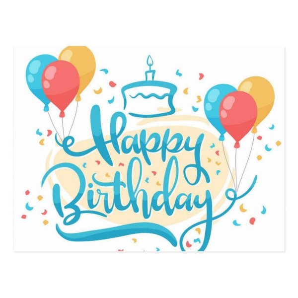 надпись хэппи бездей