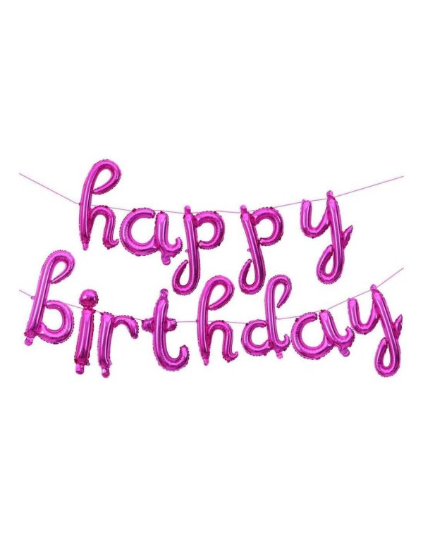 надпись хэппи бездей