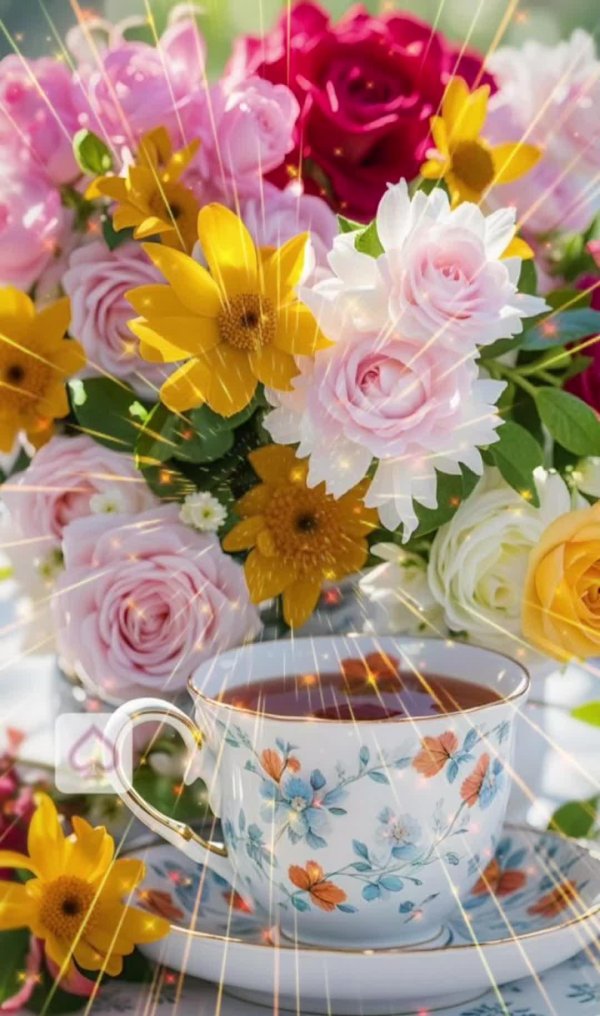 красивая чашка