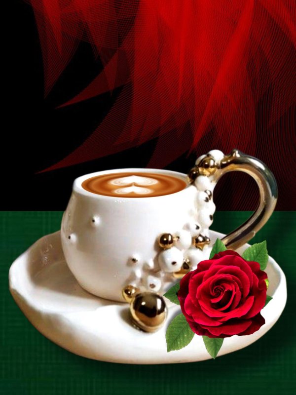 красивые кофейные чашки