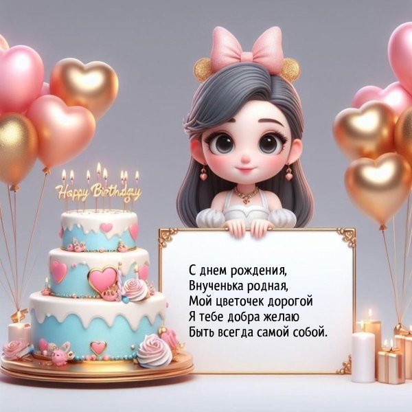 день рождение девочке