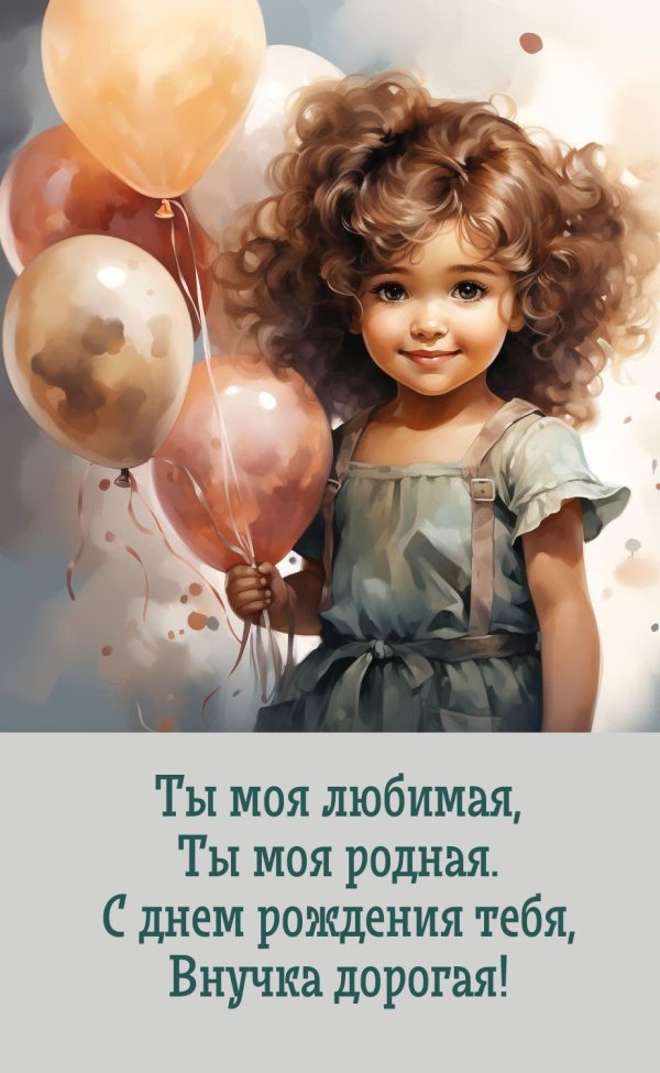 с день рождения внучки
