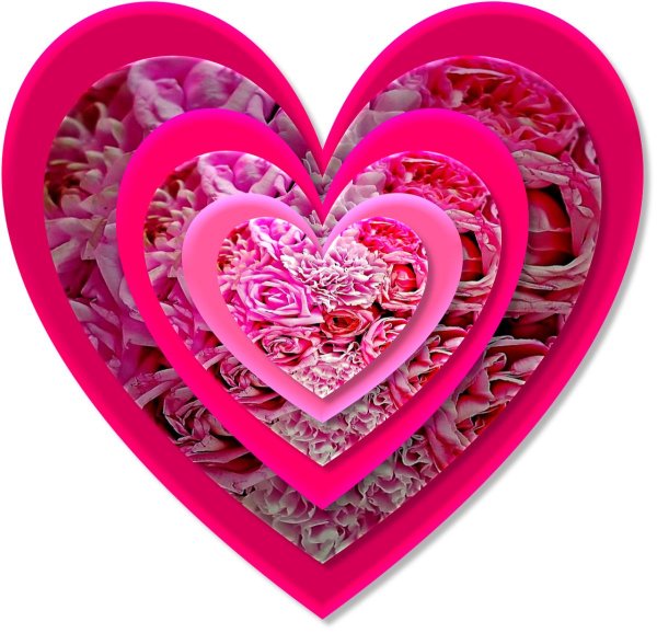 валентинка красивая