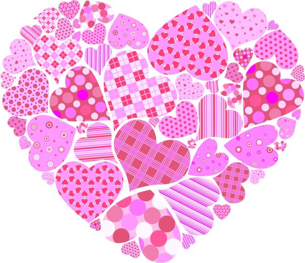 валентинка сердце