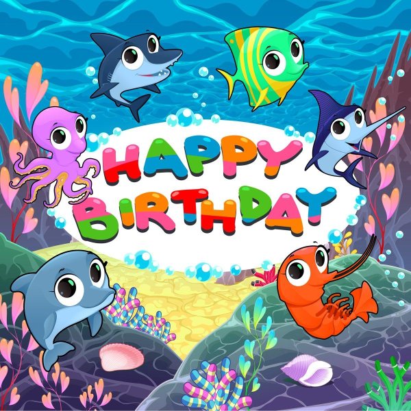 baby shark happy birthday