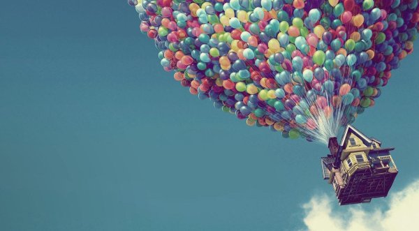 воздушном шаре