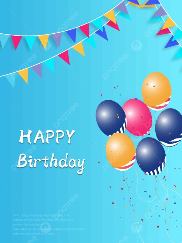 birthday party background