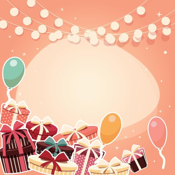 birthday background design
