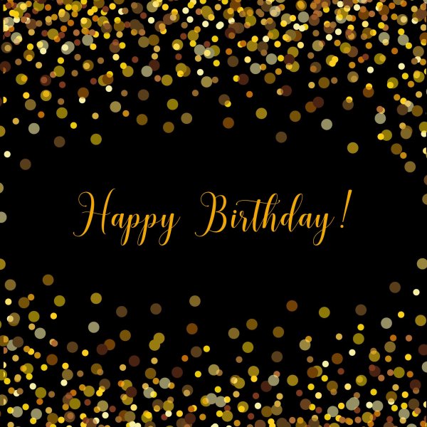 черно золотой фон