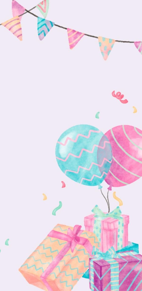 фон день рождение