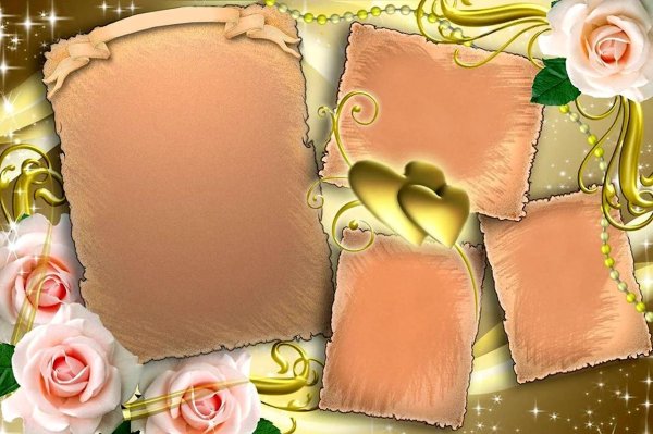 свадебный коллаж