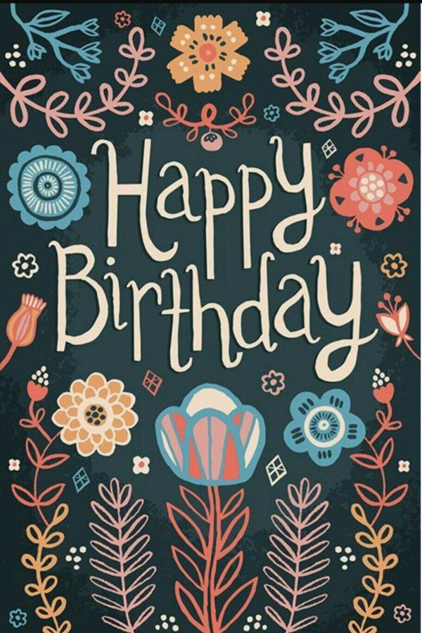 happy birthday стильные открытки