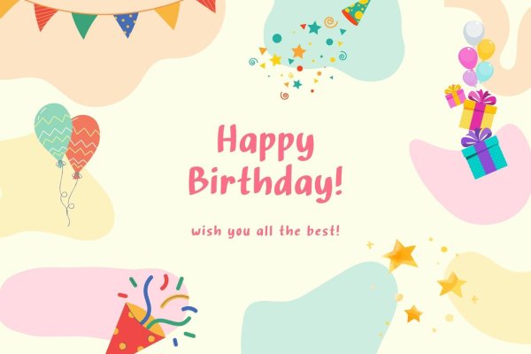 happy birthday background