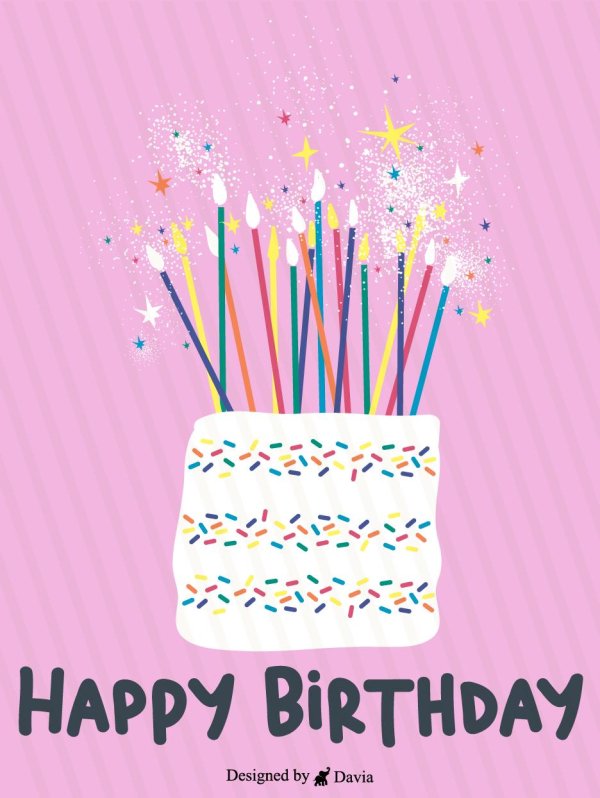 happy birthday design