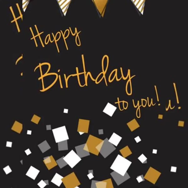 happy birthday стильные открытки