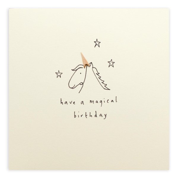 единорог открытка