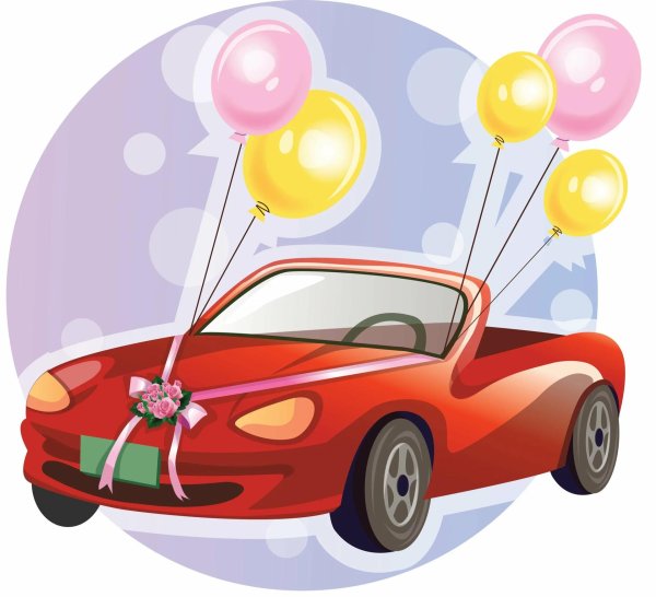 автомобиль мультяшный