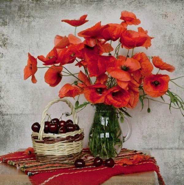 цветочные натюрморты натальи панга