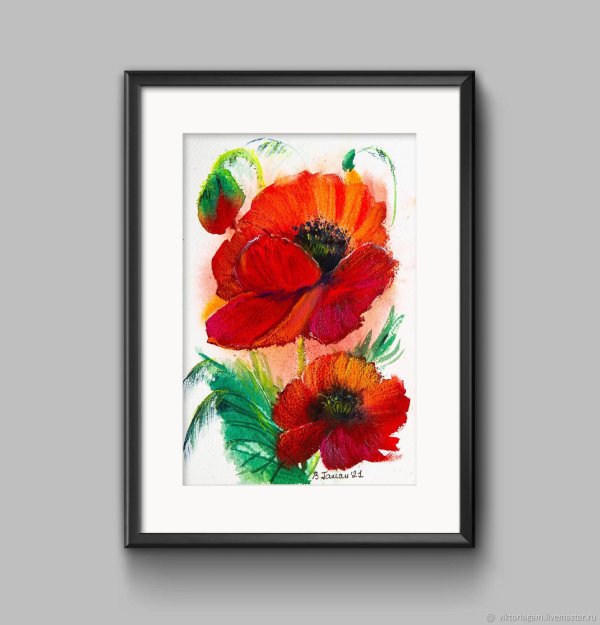 маки картина