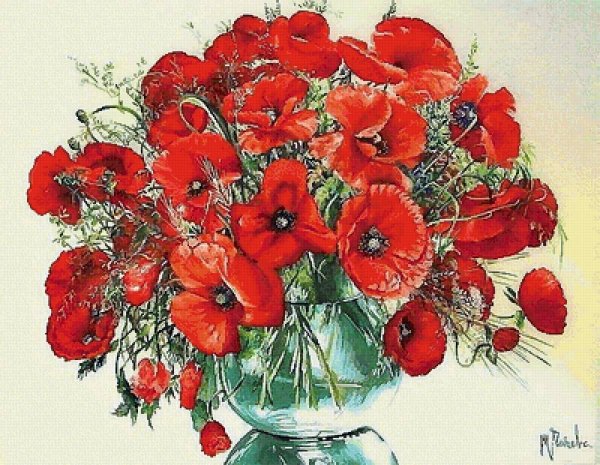 букет маков