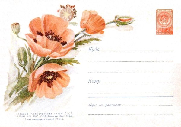 маковые конвертики