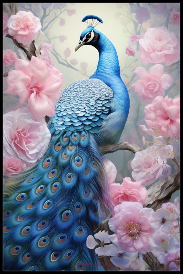 красивые павлины