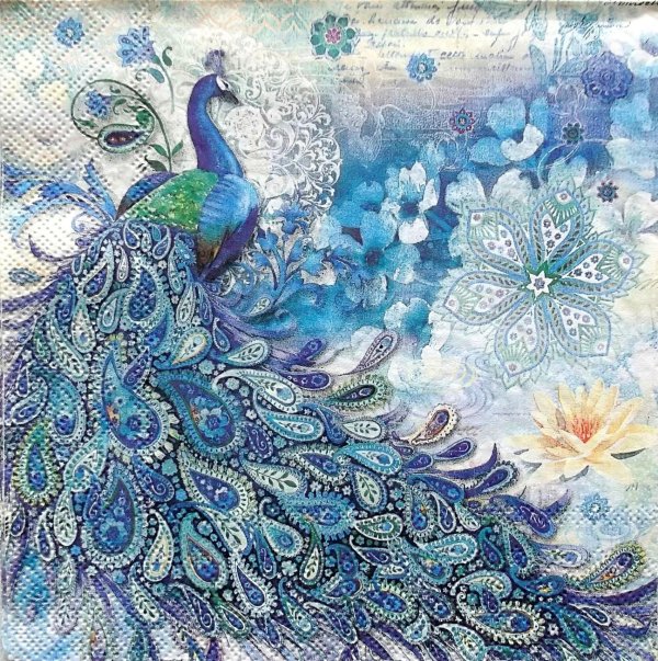 алмазная мозаика 50х65 павлины