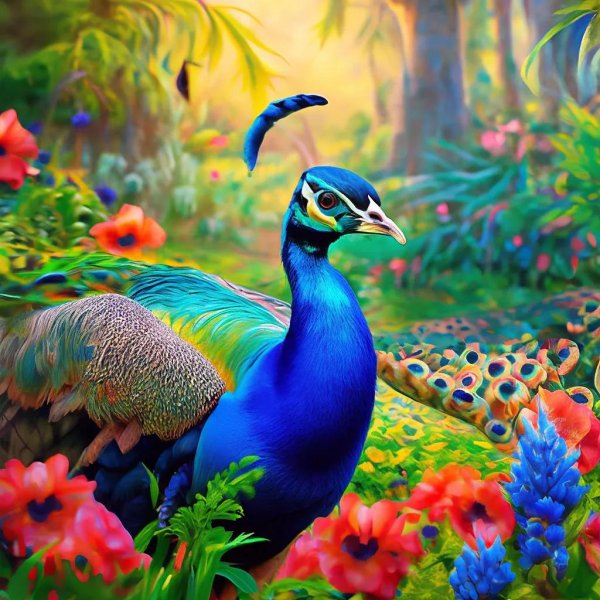 красивые павлины