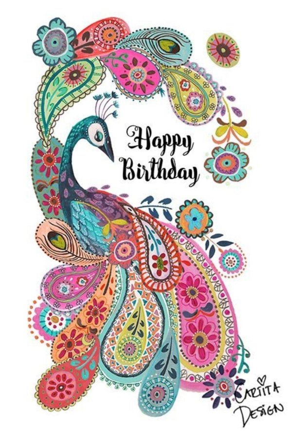 открытка ко дню рождению