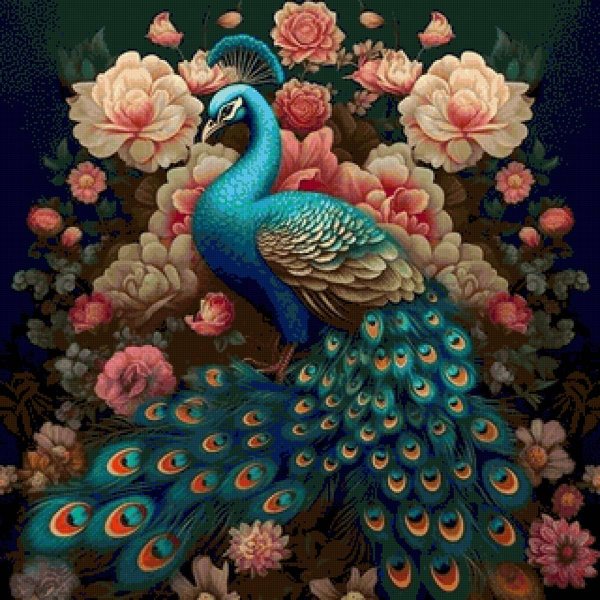 красивые павлины