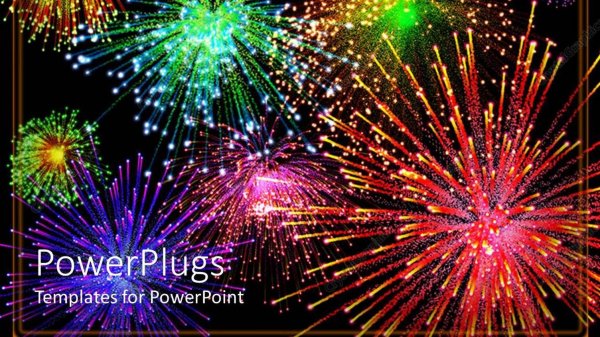 фейерверк для презентации