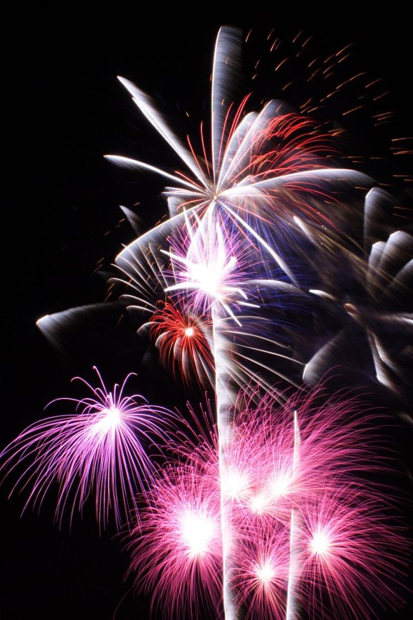 салют красивый