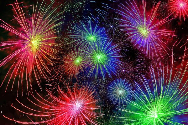 красивые салюты