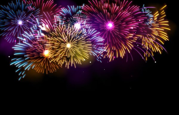 праздничный фейерверк