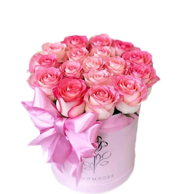 букет цветов в коробке