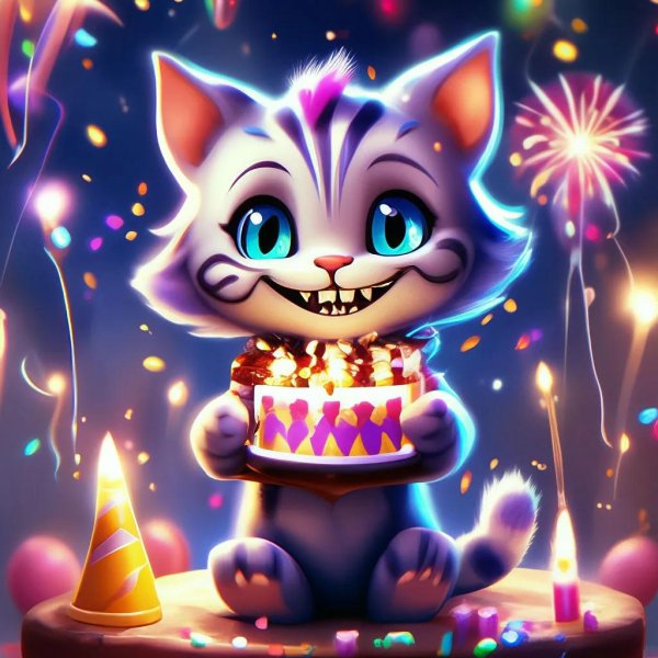 чеширский кот милый