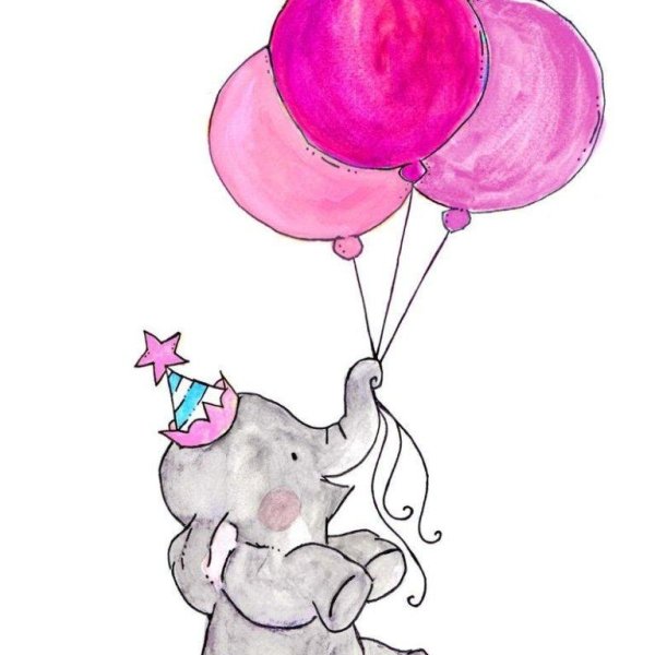 шарик слоненок