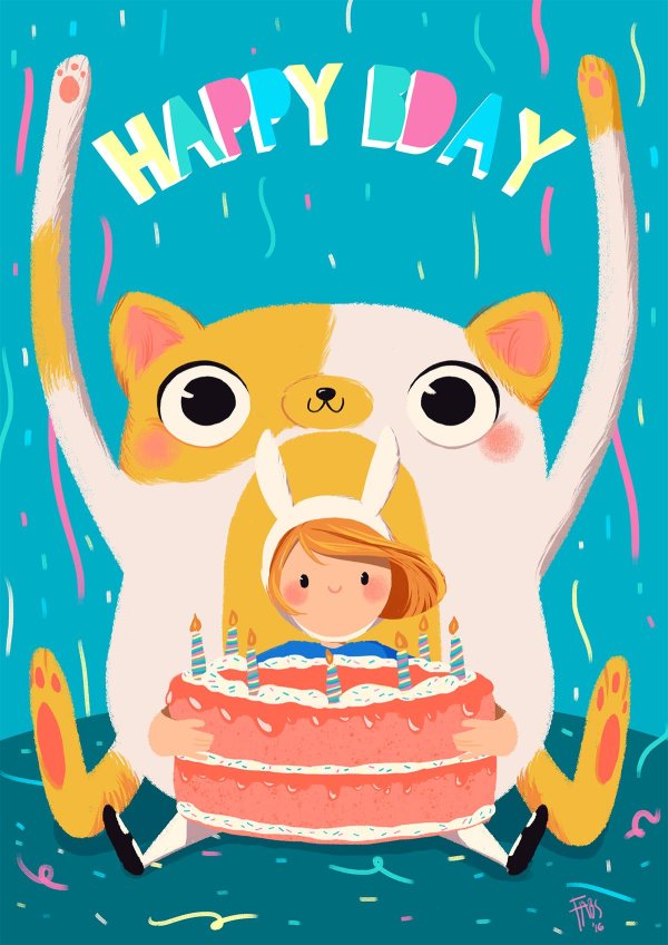 арт на день рождения