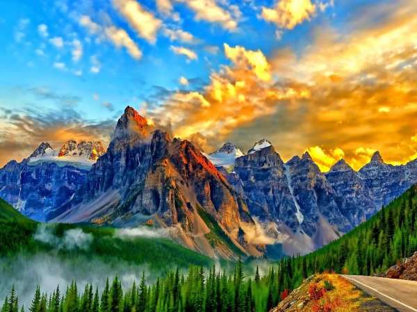 горные пейзажи