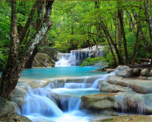 beautiful waterfall